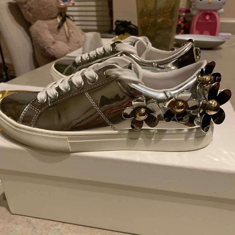 Marc Jacobs Daisy Metallic low Top Sneakers